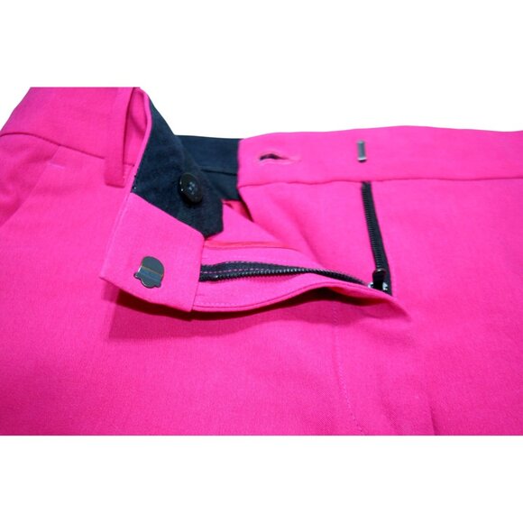 Rag & Bone Womens Size 6 Wool Blend Straight Slim Leg Pants Pink Fuchsia Luxury - Picture 2 of 6